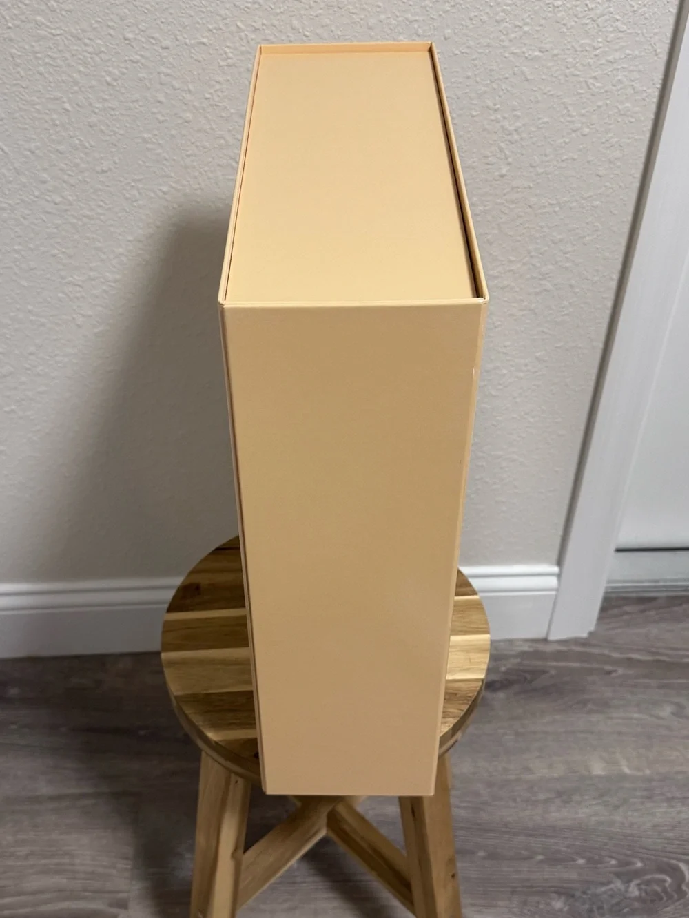 HAY Large Colour Storage Box Vanilla Neutral Magnetic Cardboard Minimalist Organ